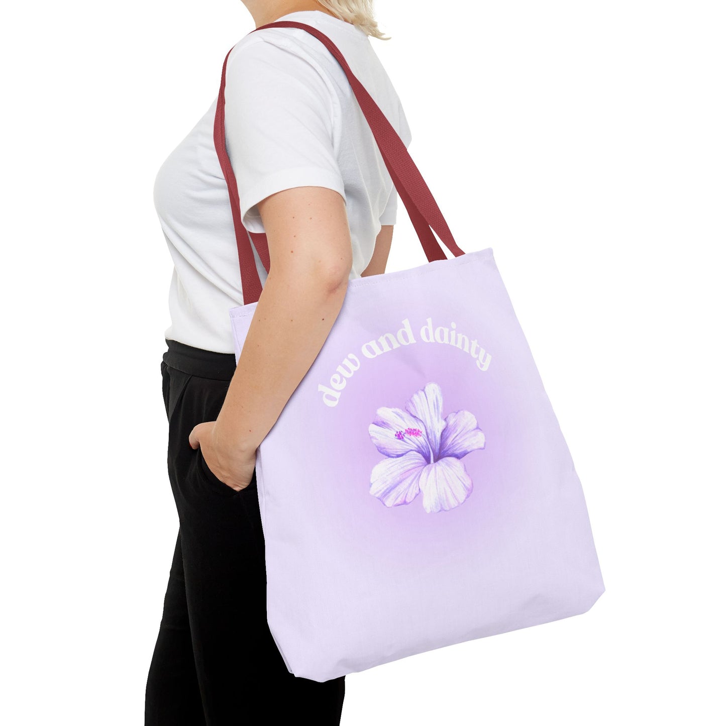 Dew and Dainty Floral Tote Bag - Perfect for Everyday Use & Gifts