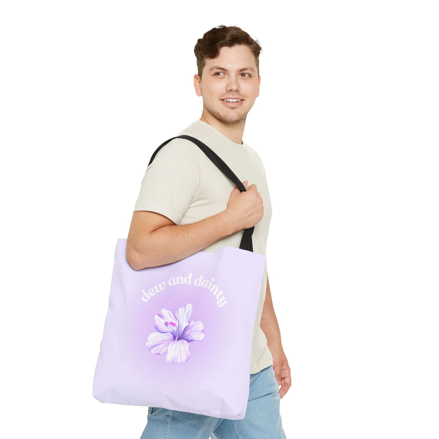 Dew and Dainty Floral Tote Bag - Perfect for Everyday Use & Gifts