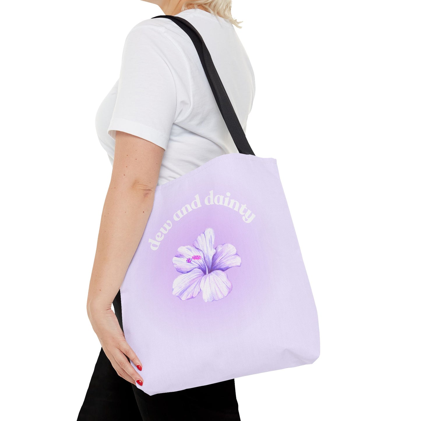 Dew and Dainty Floral Tote Bag - Perfect for Everyday Use & Gifts