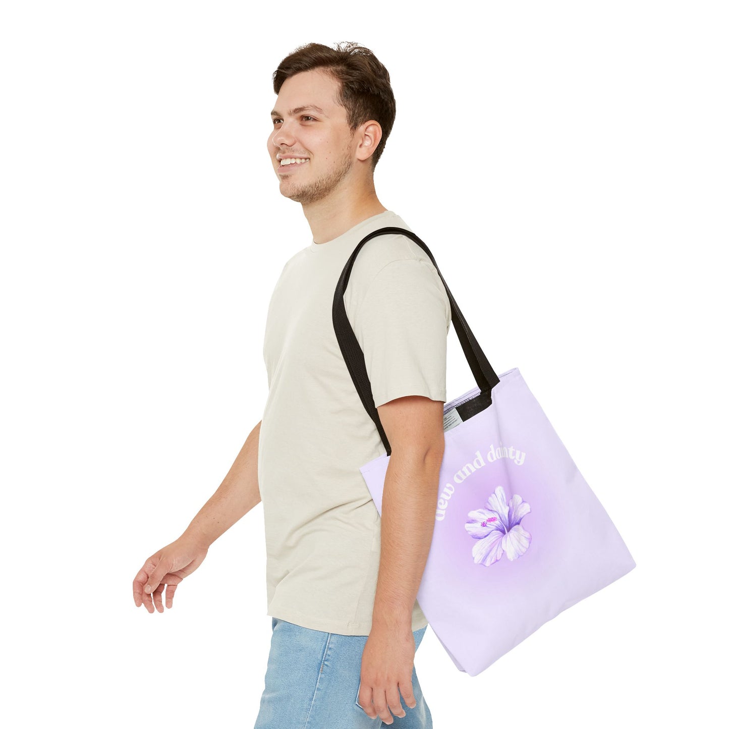 Dew and Dainty Floral Tote Bag - Perfect for Everyday Use & Gifts