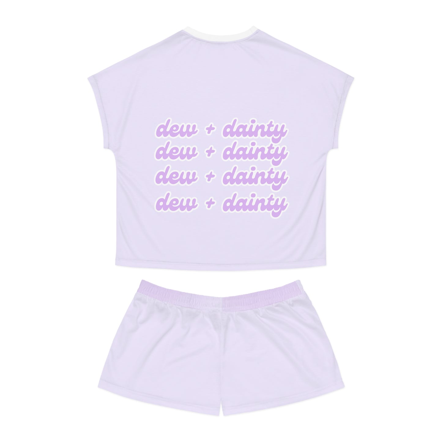 Hibiscus Short Pajama Set