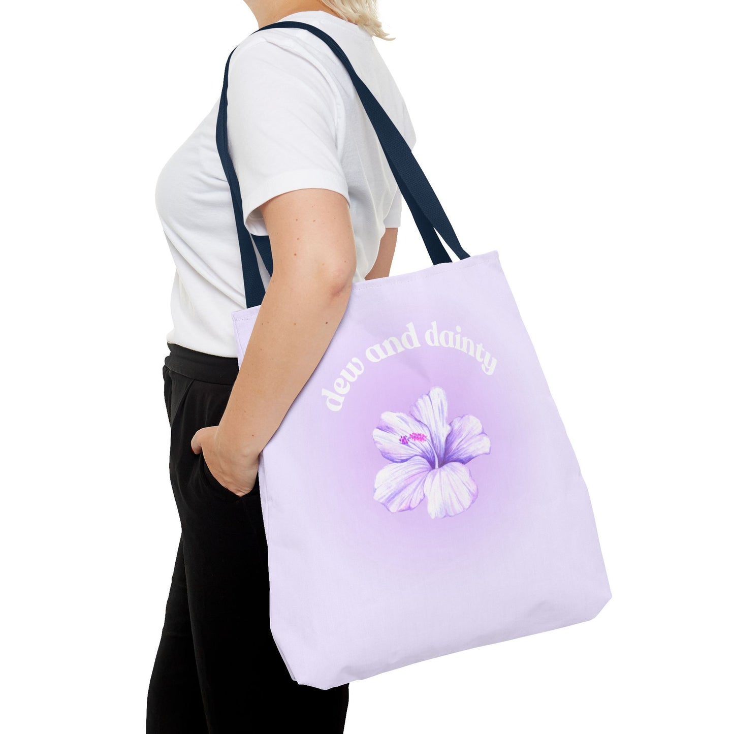 Dew and Dainty Floral Tote Bag - Perfect for Everyday Use & Gifts
