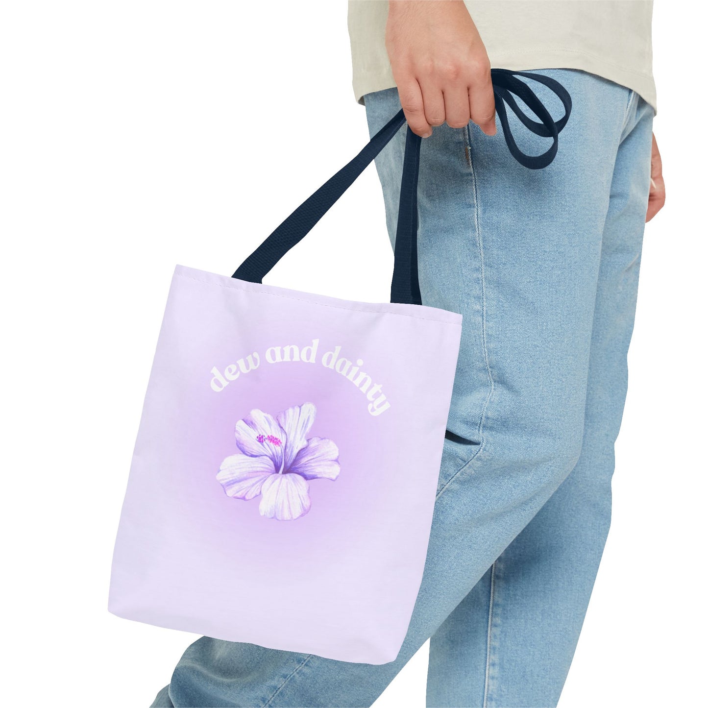 Dew and Dainty Floral Tote Bag - Perfect for Everyday Use & Gifts