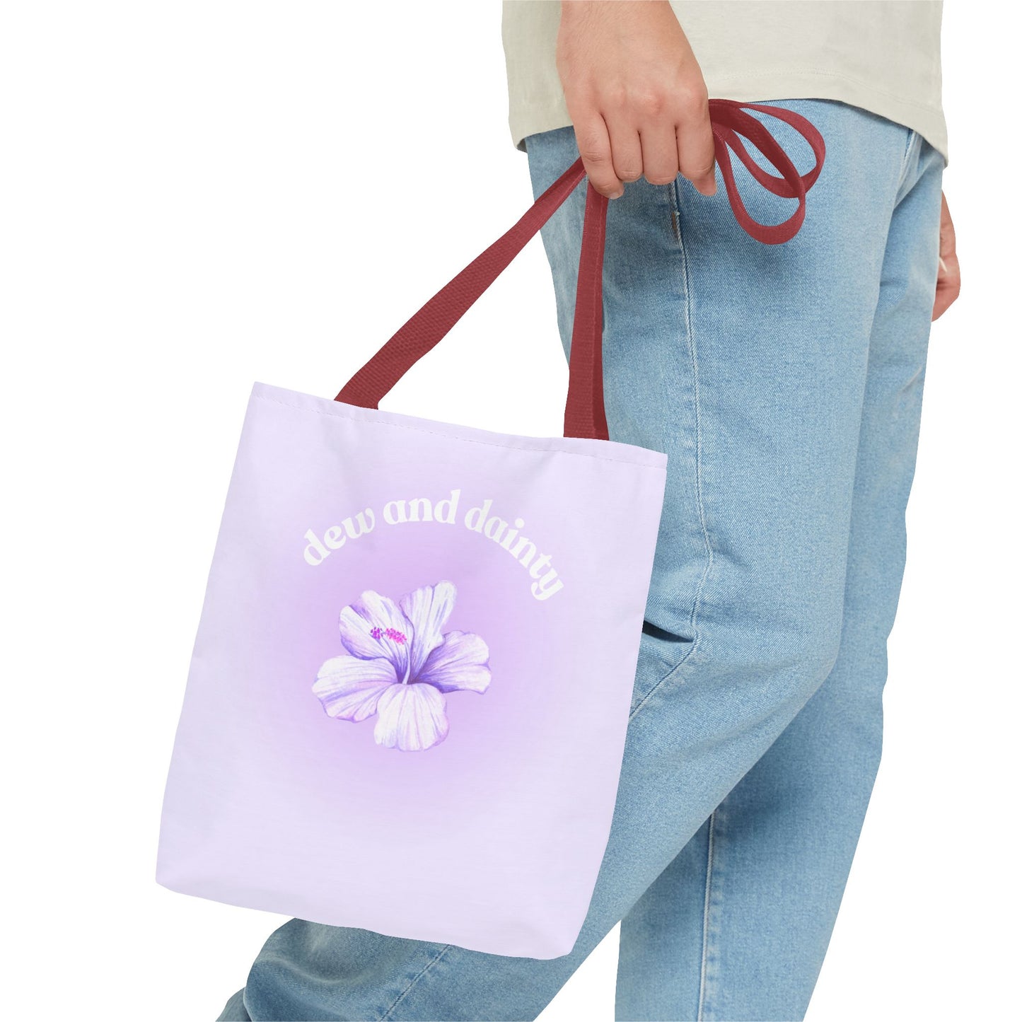 Dew and Dainty Floral Tote Bag - Perfect for Everyday Use & Gifts