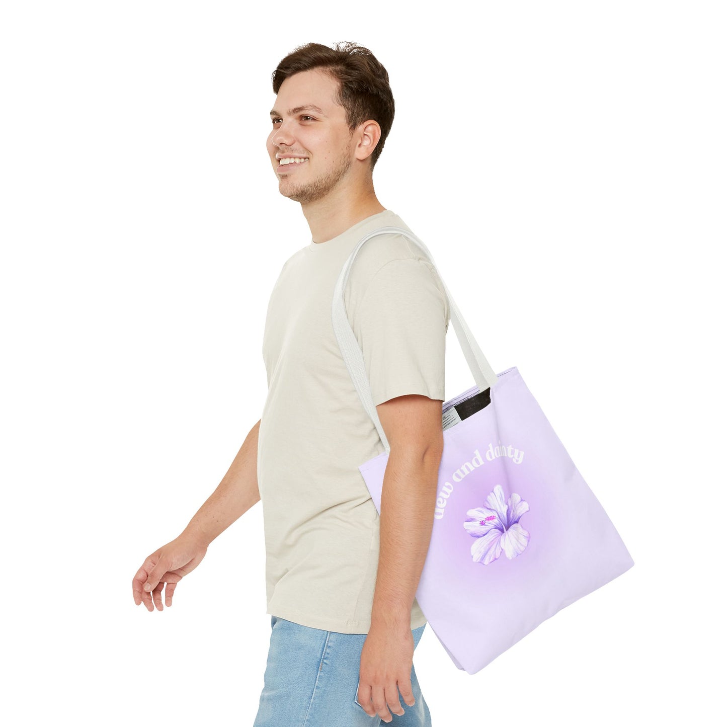 Dew and Dainty Floral Tote Bag - Perfect for Everyday Use & Gifts