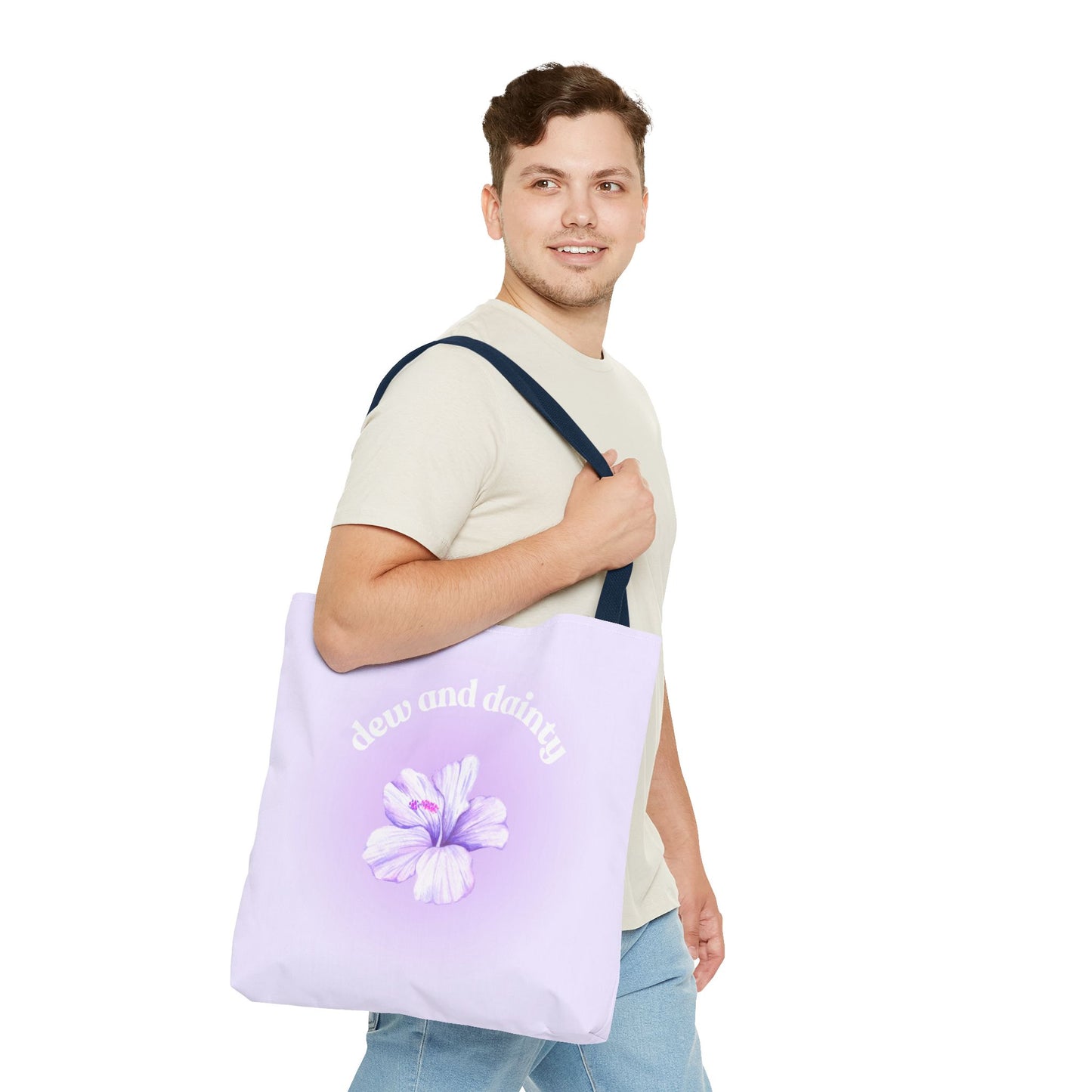 Dew and Dainty Floral Tote Bag - Perfect for Everyday Use & Gifts