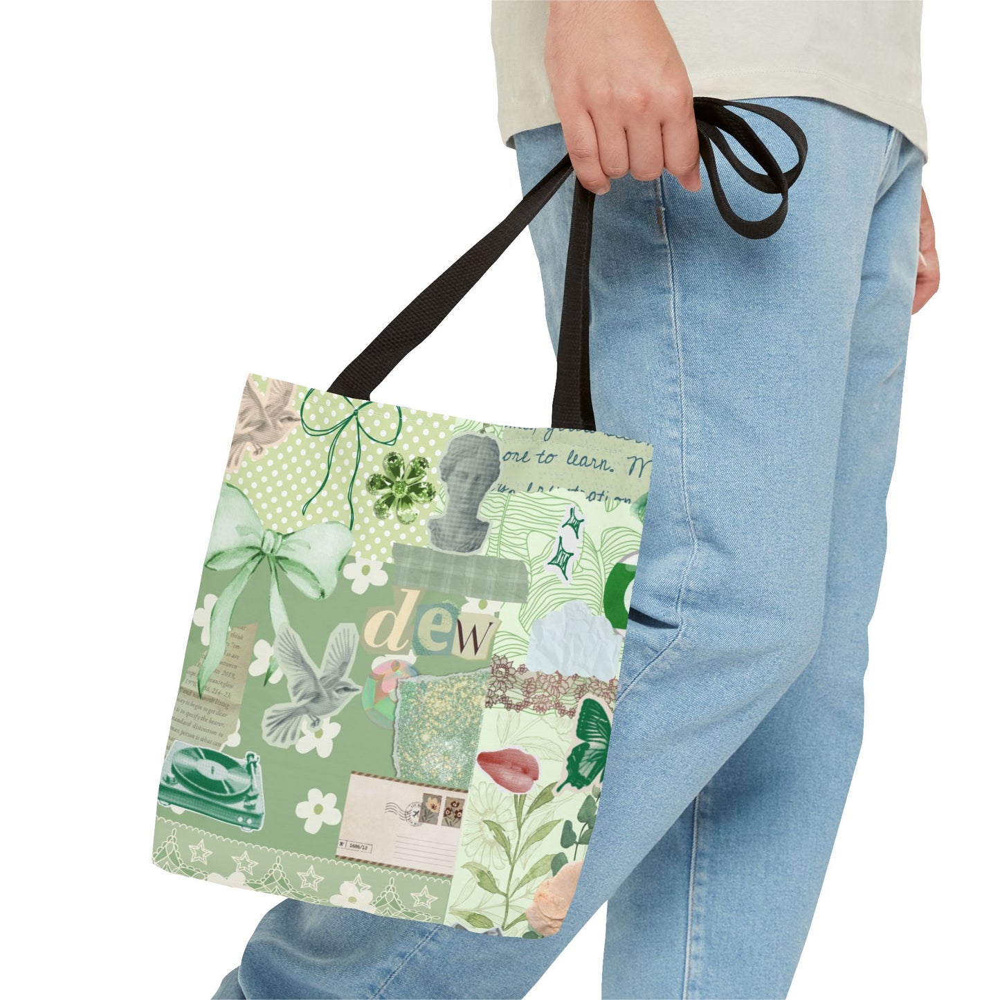 Dew's Green Tote Bag