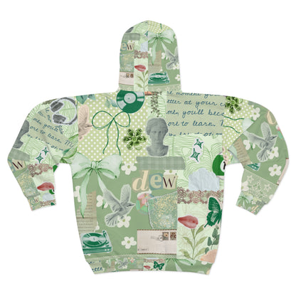 Dew's Green Zip Hoodie