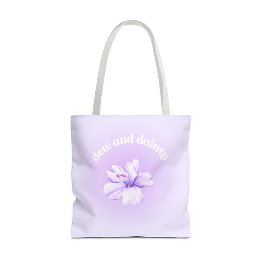 Dew and Dainty Floral Tote Bag - Perfect for Everyday Use & Gifts