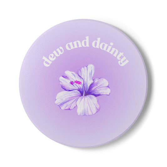 Hibiscus Mist Round Coaster