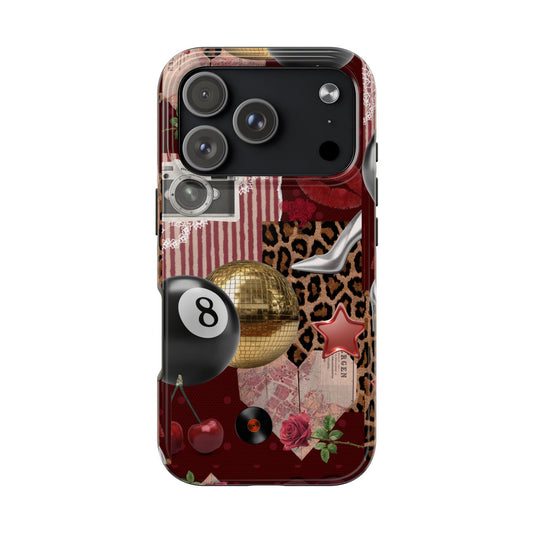 Maroon Magic Tough Phone Cases