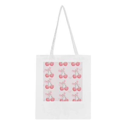 Cherry Hearts Tote Bag