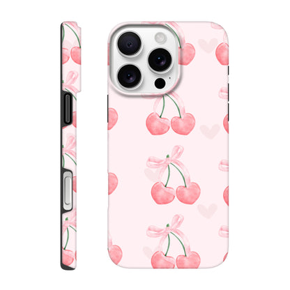 Cherry Hearts Phone Case