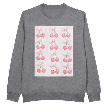 Cherry Hearts Crewneck Sweatshirt