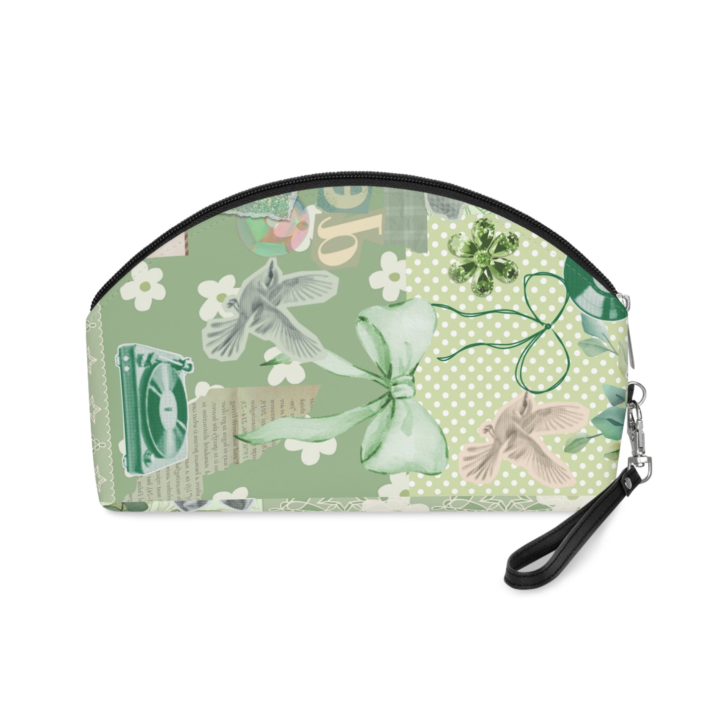 Dew's Green Makeup Bag