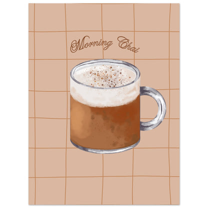 Morning Chai Poster